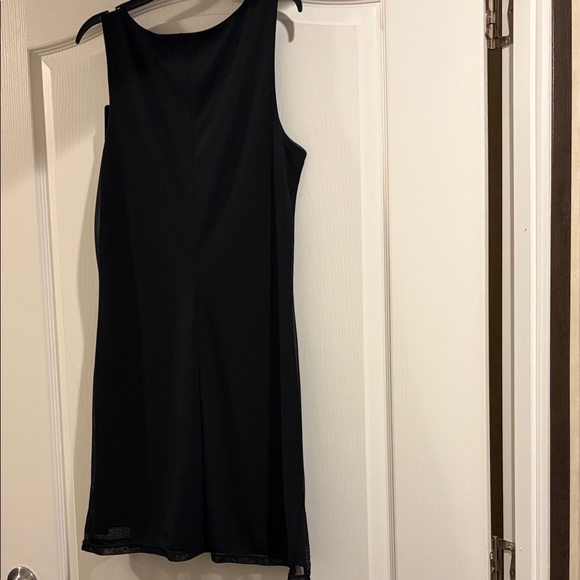 R&M Richards Black Embellished Mini Dress - Picture 4 of 4